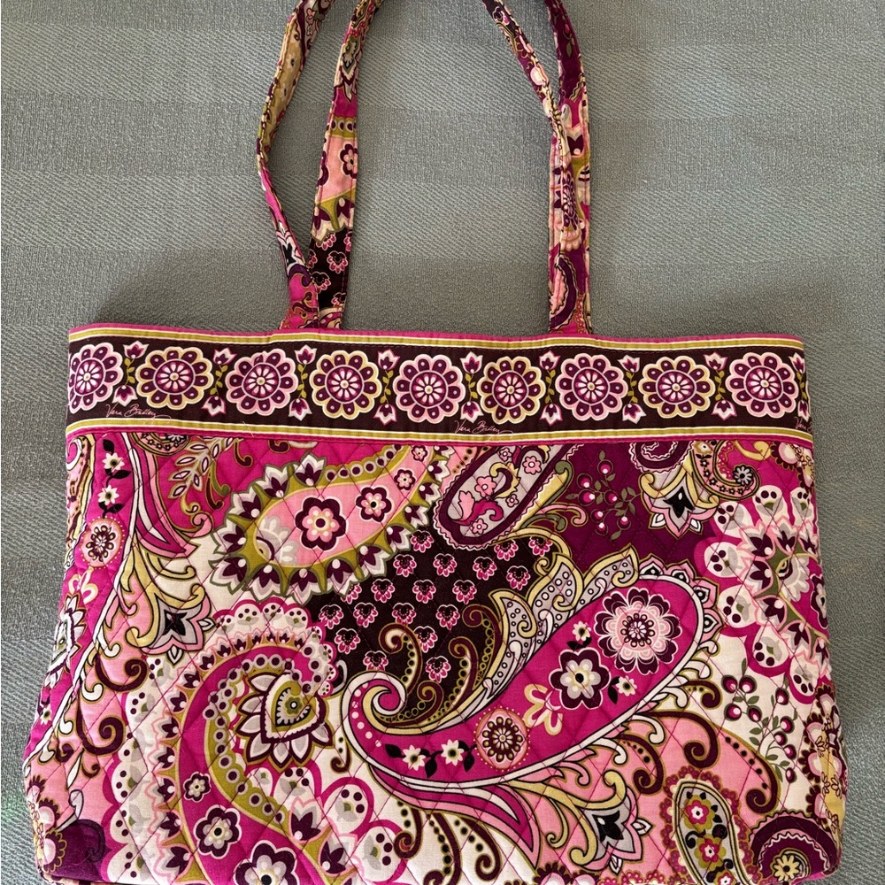 Vera Bradley Multicolor Paisley Tote